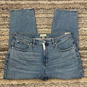 Madewell Curvy Perfect Vintage Straight Leg Jeans Sz 18W | Madewell Straight Leg